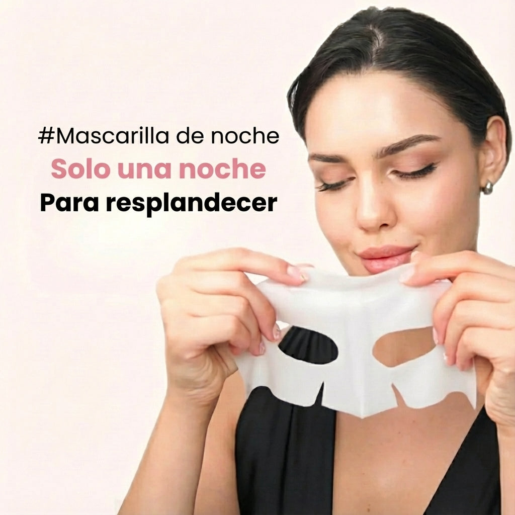 Mascarilla de Bio-Colágeno - Reduce las arrugas después de una sola aplicación