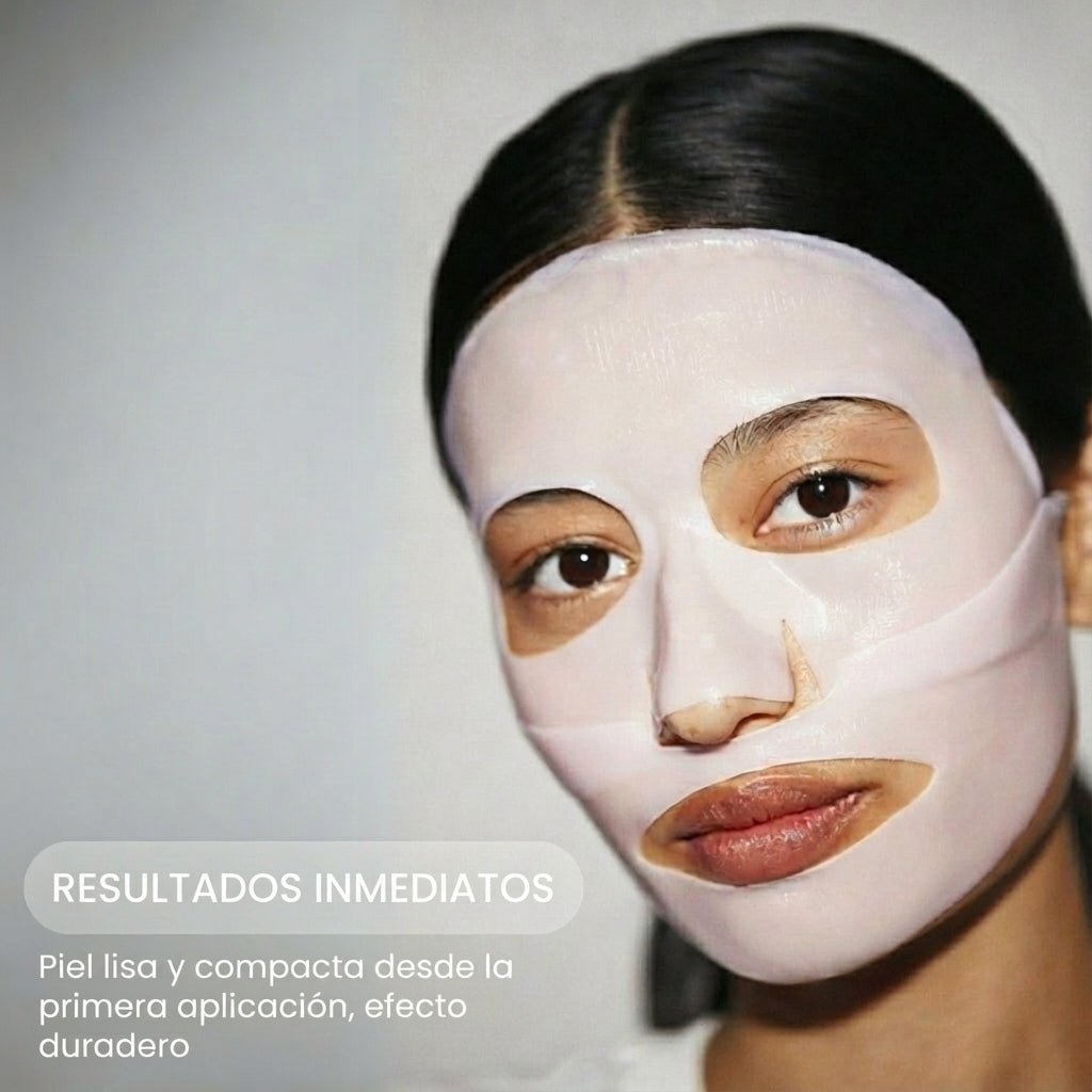 Mascarilla de Bio-Colágeno - Reduce las arrugas después de una sola aplicación